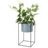 H&S Collection kunstig plante i krukke med metalstativ 44 cm
