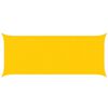 vidaXL Solskygge sejl Gul 6 x 2,5 m 100% polyester Oxford