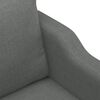 vidaXL 2-personers sofa 120 cm stof mørkegrå