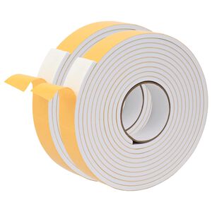 vidaXL Selvkl&aelig;bende skum tape 2 stk. Hvid 30 mm x 5 m CR Skum