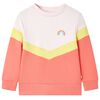 vidaXL Sweatshirt til b&oslash;rn str. 128 lyser&oslash;d
