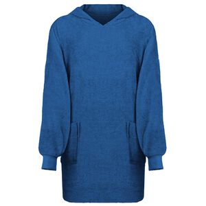 vidaXL T&aelig;ppe-hoodie KINN Marinebl&aring; L Bomuld