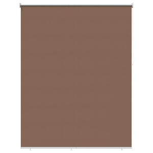 vidaXL Udeterrasse Rullegardin UV Beskyttelse Gr&aring;brun Polyester