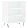 vidaXL sk&aelig;nk 57x35x70 cm konstrueret tr&aelig; hvid h&oslash;jglans