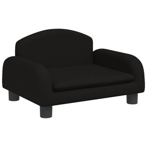 vidaXL sofa til b&oslash;rn 50x40x30 cm stof sort