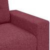 vidaXL sofastol 60 cm stof vinr&oslash;d