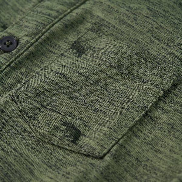 Skjorte til b&oslash;rn str. 140 kakimeleret