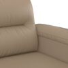 vidaXL 2-personers sofa 140 cm kunstl&aelig;der cappuccino
