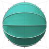vidaXL Pool Dome Gr&oslash;n 430 x 430 x 210 cm