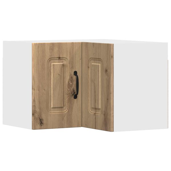 vidaXL K&oslash;kkenskab med opbevaring Kalmar Artisan Egetr&aelig; 57 x 57 x 40 cm