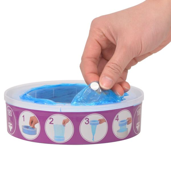 vidaXL blespand-refill til Angelcare Diaper Genie 3 stk.
