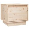 vidaXL sengebord 35x34x32 cm massivt fyrretr&aelig;