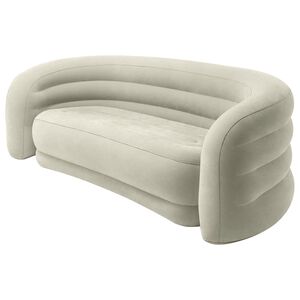 INTEX Buet Sofa INTEX Gr&aring; 229 x 109 x 81 cm PVC og Rayon