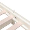 vidaXL stabelbar seng 80x200 cm massivt fyrretr&aelig; hvid