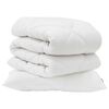 vidaXL Dynebetr&aelig;k S&aelig;t med pude 2 stk. Hvid Microfiber