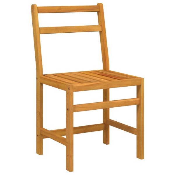 vidaXL altansæt 3 dele massivt akacietræ