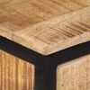 vidaXL konsolbord 70x35x70 cm massivt ru mangotræ