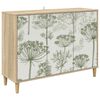 vidaXL Sideboard GOTHA Sonoma-eg 102 x 33 x 75 cm Konstrueret tr&aelig;