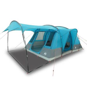 vidaXL 5-personers campingtelt vandt&aelig;t bl&aring;