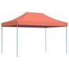 vidaXL Party Tent Terrakotta 279 x 410 x 315 cm Oxford stof