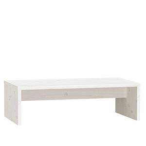 vidaXL sk&aelig;rmholder 50x27x15 cm massivt fyrretr&aelig; hvid
