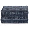 vidaXL Modulsofa Indigo Print 70 x 70 x 36 cm Stof