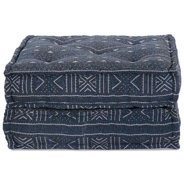 vidaXL Modulsofa Indigo Print 70 x 70 x 36 cm Stof