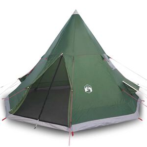 vidaXL 4-personers campingtelt vandt&aelig;t gr&oslash;n