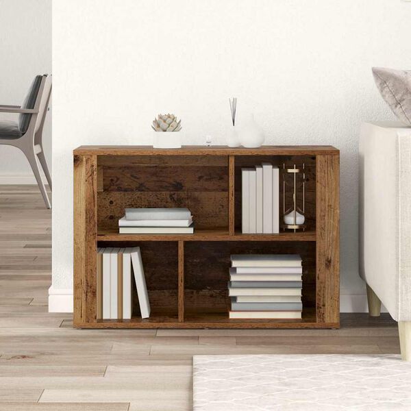 vidaXL Sideboard Gammelt tr&aelig; 80 x 30 x 53 cm Konstrueret tr&aelig;