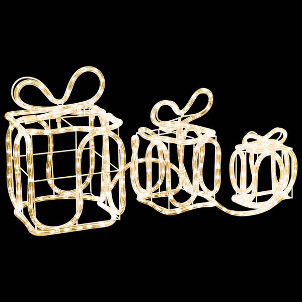 vidaXL julegaver med 180 LED'er til indendørs- og udendørsbrug