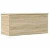 vidaXL opbevaringsboks 100x42x46 cm konstrueret tr&aelig; sonoma-eg