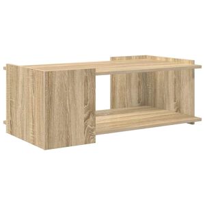 vidaXL Sofabord Sonoma-eg 90 x 50 x 33 cm Konstrueret tr&aelig;
