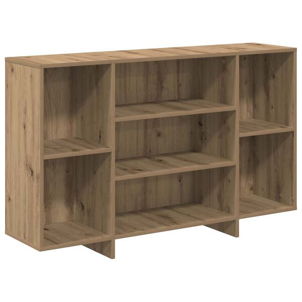 vidaXL Sideboard Artisan Egetr&aelig; 120 x 30 x 75 cm Konstrueret tr&aelig;
