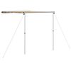 vidaXL markise til campingvogne 2,4x2,5x2,15 m beige