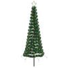 vidaXL LED-glimmerjuletr&aelig; med jordspyd EKENAS 180 cm 220 LED'er