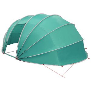 vidaXL Pooltelt Dome 538 x 440 x 204 cm Havgr&oslash;n