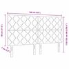 vidaXL Hovedg&aelig;rde Brun 160 cm Stof