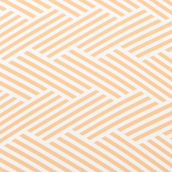 vidaXL Parasol Gul og Hvid Ø 205 x 209 cm Stål