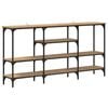 vidaXL Konsolbord artisan eg 160 x 29 x 80 cm Konstrueret tr&aelig;