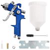 vidaXL HVLP malerspraypistol 600 ml kop 1,4 mm dyse 600 ml Bl&aring; og Hvid