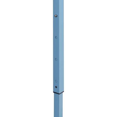 vidaXL foldbart festtelt med 4 sidevægge 3 x 6 m stål blå