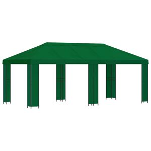 vidaXL Have Gazebo 6 x 3 m Gr&oslash;n Polyester og St&aring;l 190 gsm