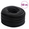 vidaXL hybrid luftslange 0,6" 50 m gummi og PVC sort