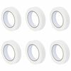 vidaXL Maler Maskeringstape 6 pcs Hvid 25mm x 50m Papir