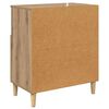 vidaXL Sideboards 2 pcs Artisan Egetr&aelig; 60 x 35 x 70 cm Konstrueret tr&aelig;