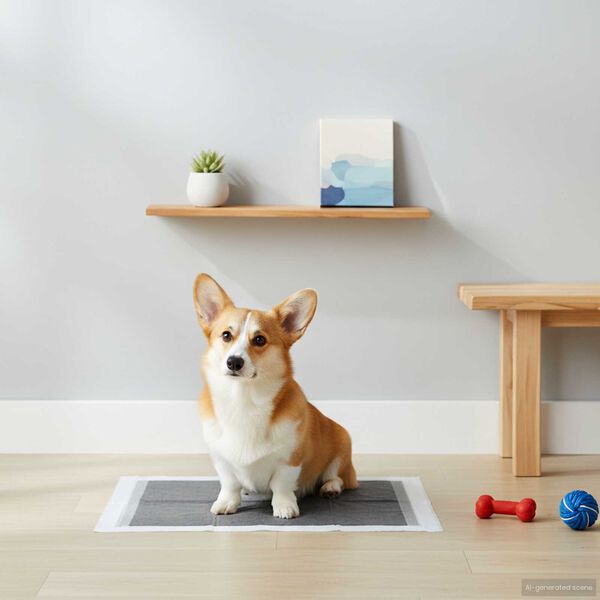 vidaXL Kæledyr Træningspad Ensfarvet 400 pcs 90 x 60 cm