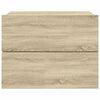 vidaXL sengebord 40x30x30 cm konstrueret træ Sonoma-eg
