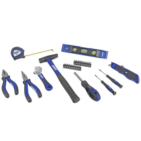 Br&uuml;der Mannesmann v&aelig;rkt&oslash;jss&aelig;t i rejsetaske 30 dele