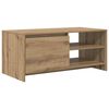 vidaXL Sofabord Artisan-eg 102 x 50 x 45 cm Konstrueret tr&aelig;