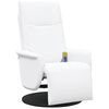 vidaXL Svingende Massage Recliner Stol Hvid 71 x 90 x 105 cm